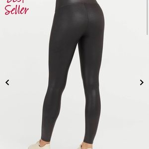 SPANX Faux Leather Leggings